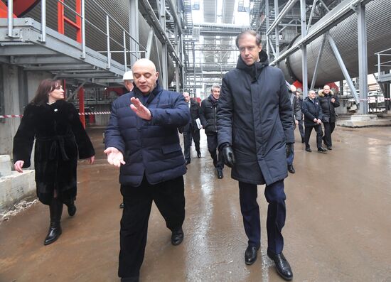 Открытие завода по производству OSB-плит "Талион Арбор" в Тверской области