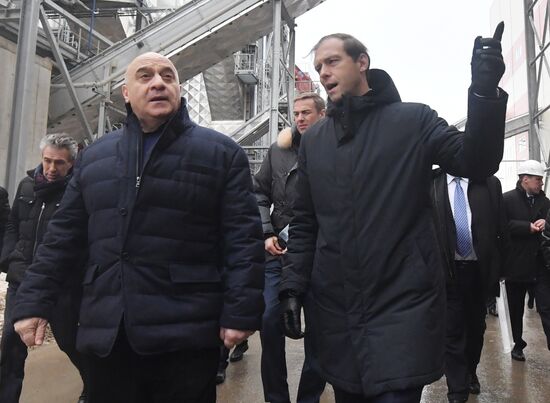 Открытие завода по производству OSB-плит "Талион Арбор" в Тверской области