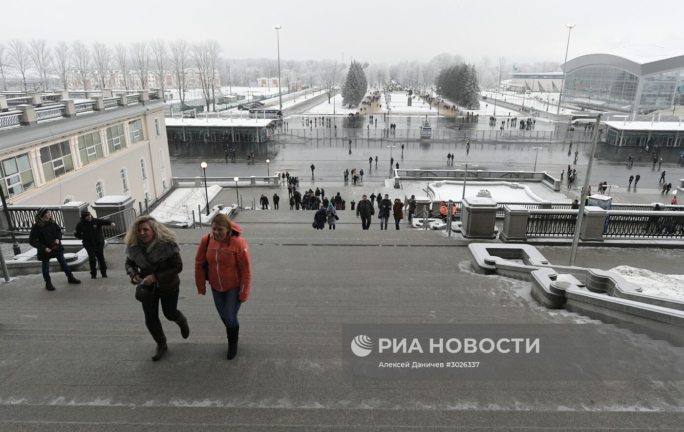 Тестовое мероприятие "Первый посетитель" на стадионе "Крестовский"