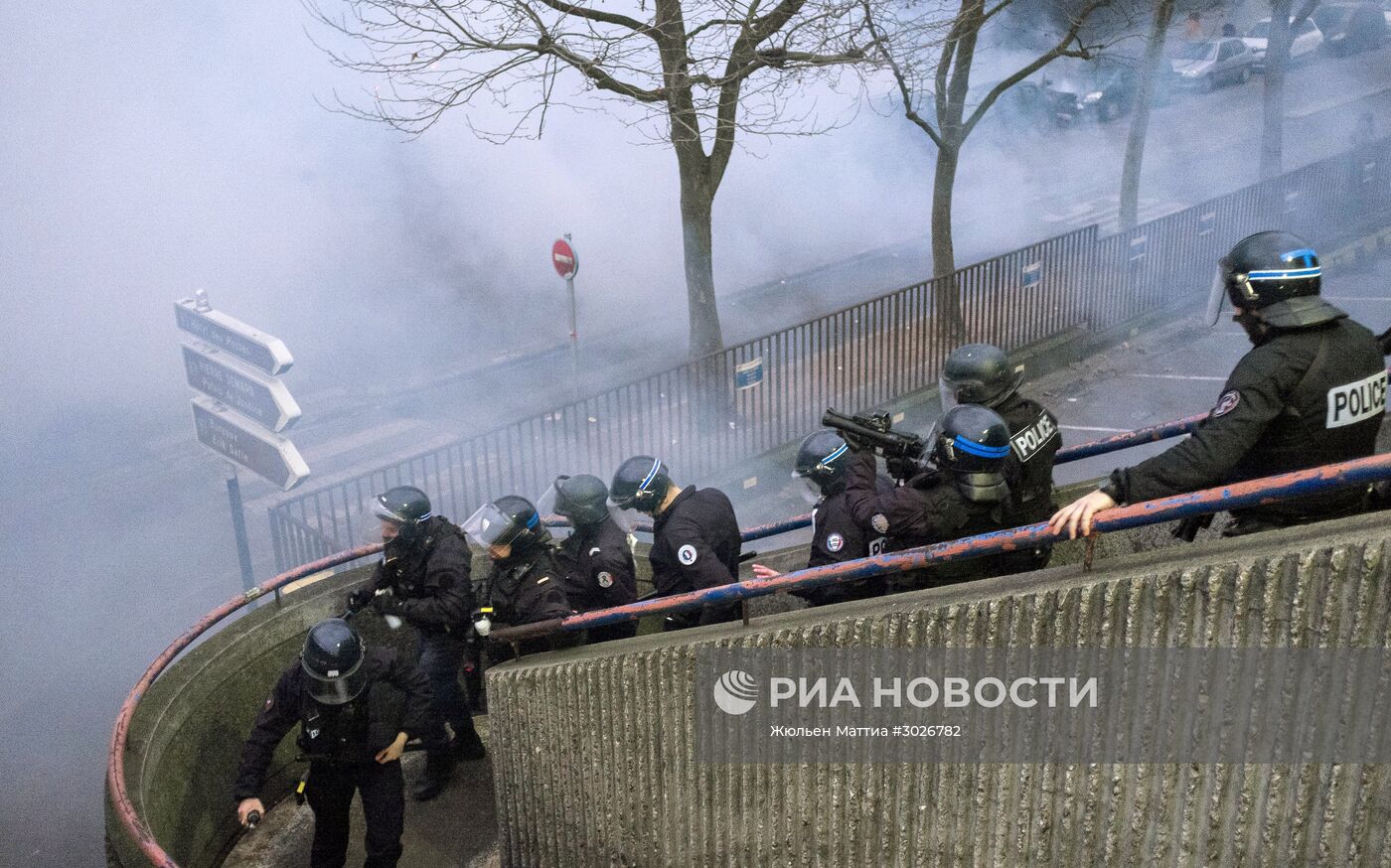 Протесты против полицейского насилия во Франции