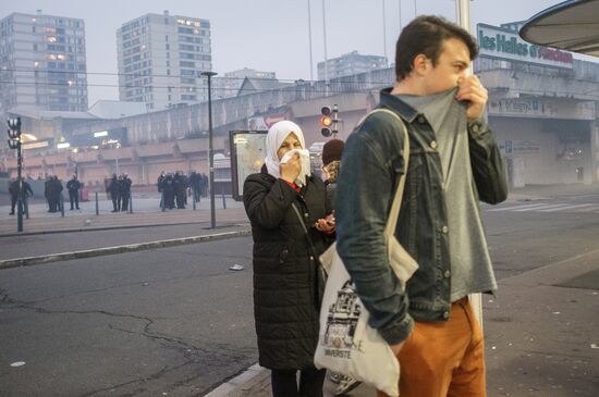 Протесты против полицейского насилия во Франции