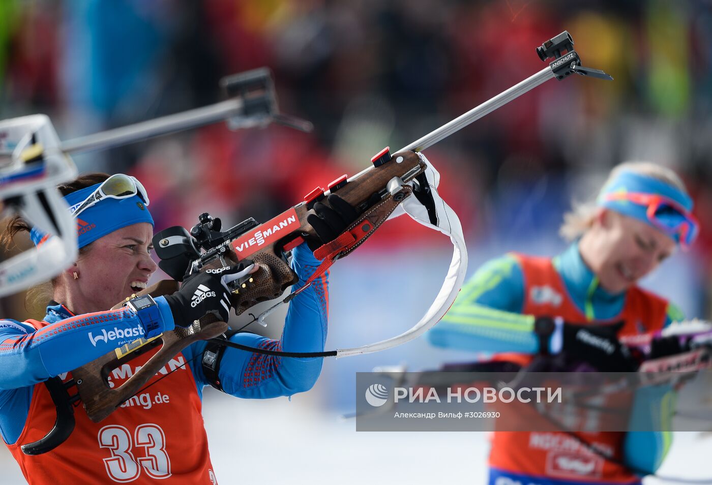 Биатлон. Чемпионат мира. Женщины. Гонка преследования