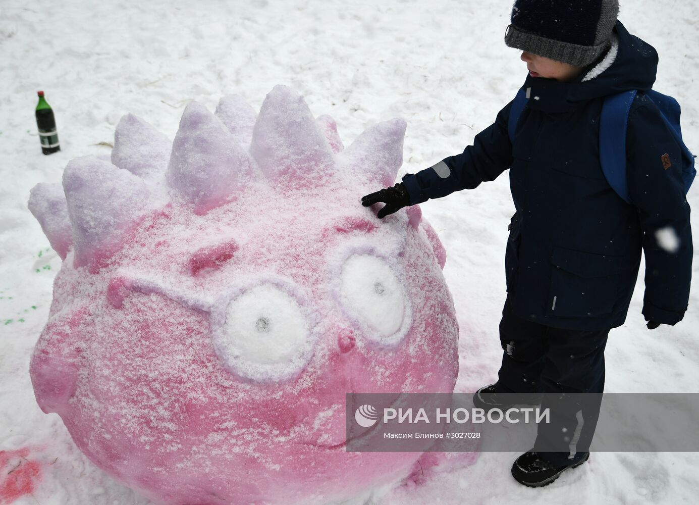 Арт-битва Снеговиков