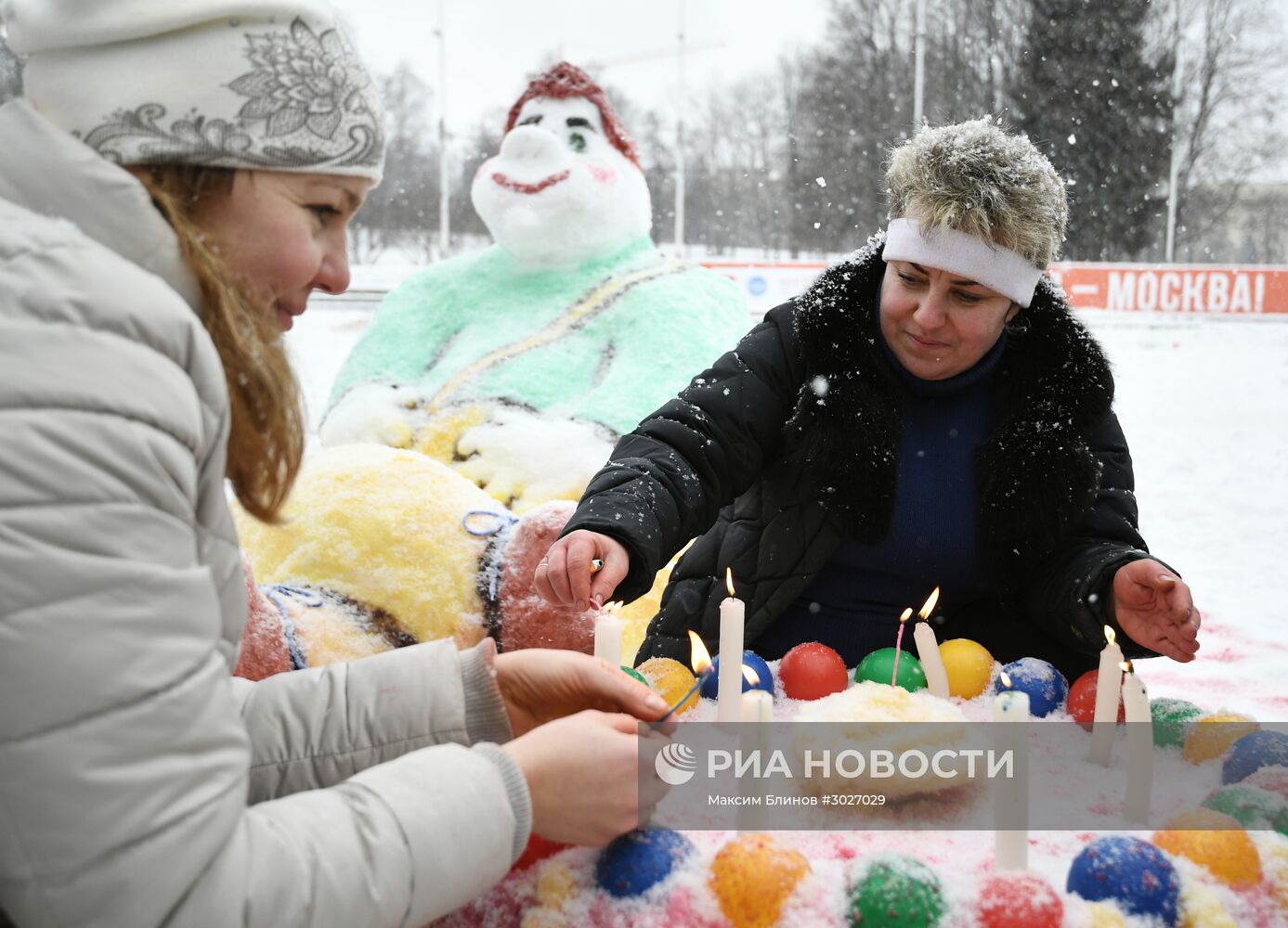 Арт-битва Снеговиков