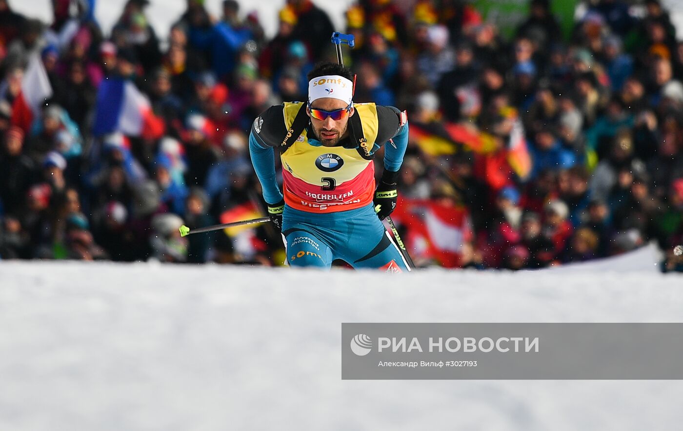 Биатлон. Чемпионат мира. Мужчины. Гонка преследования