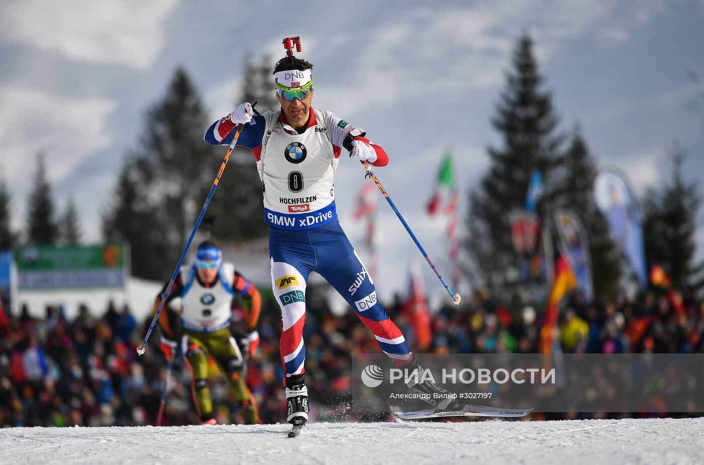 Биатлон. Чемпионат мира. Мужчины. Гонка преследования