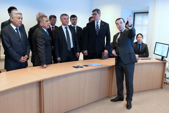 Председатель Госдумы РФ В. Володин посетил ИТ-парк в Казани