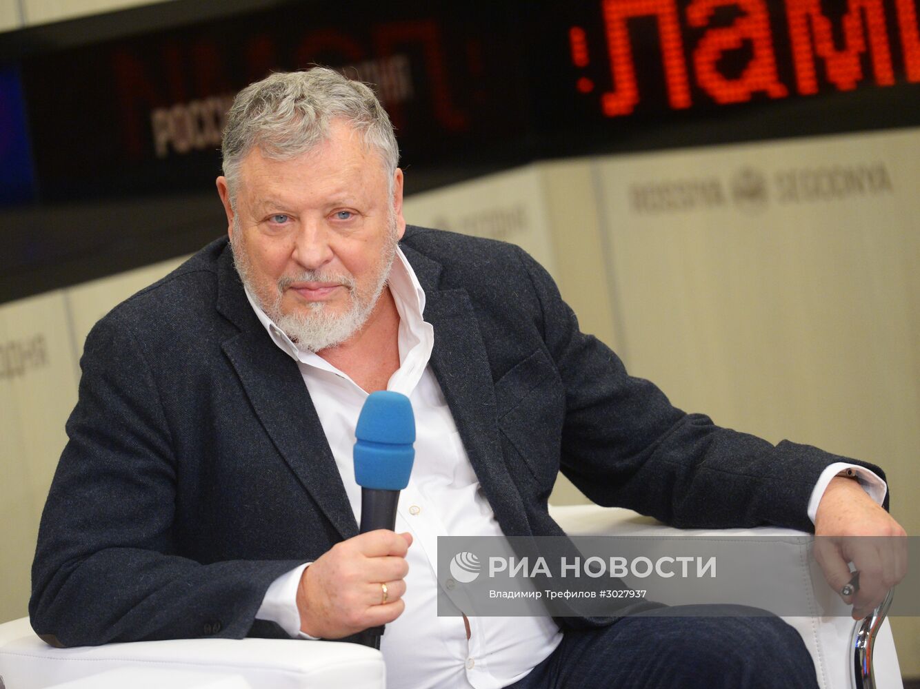 Пресс-конференция председателя Фонда Ф.М. Достоевского Игоря Волгина