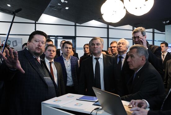 Председатель Госдумы РФ В. Володин посетил технопарк в Иннополисе