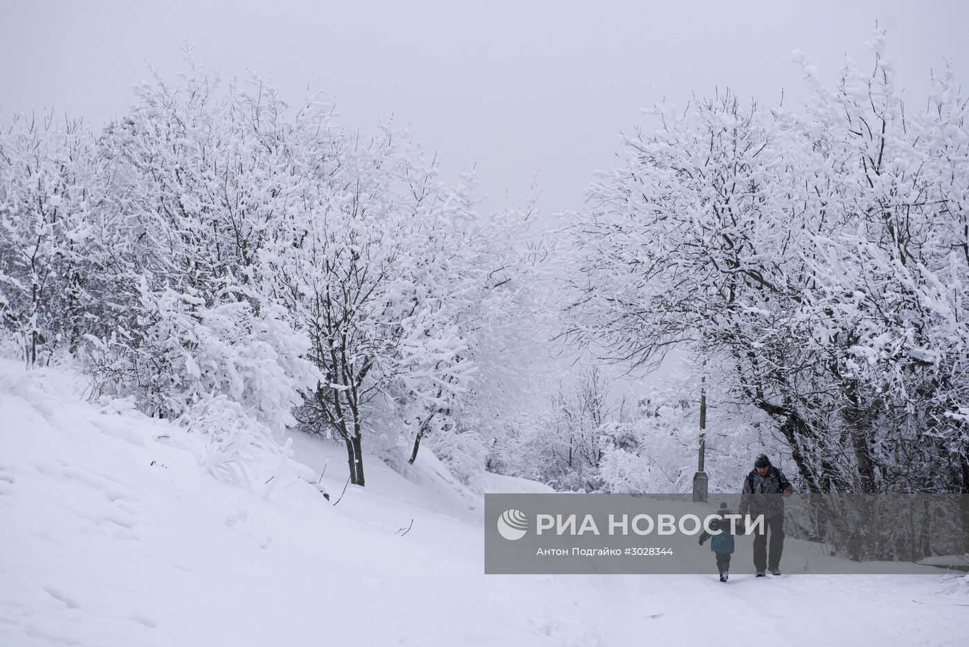 Зима в Пятигорске