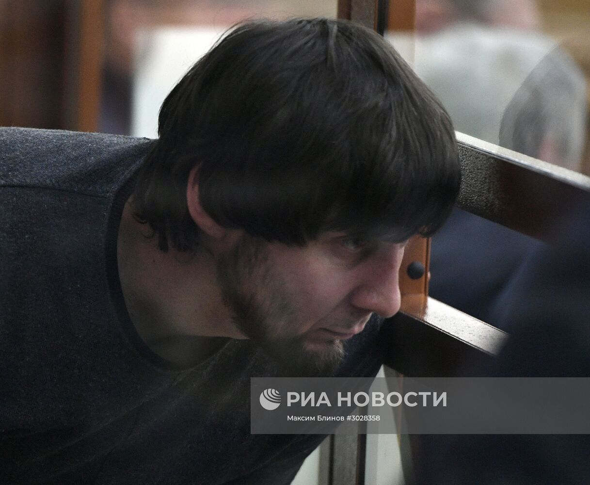 Заседание суда по делу об убийстве политика Б.Немцова