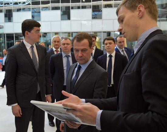 Премьер-министр РФ Д. Медведев провел заседание президиума Совета при Президенте РФ по модернизации экономики и инновационному развитию
