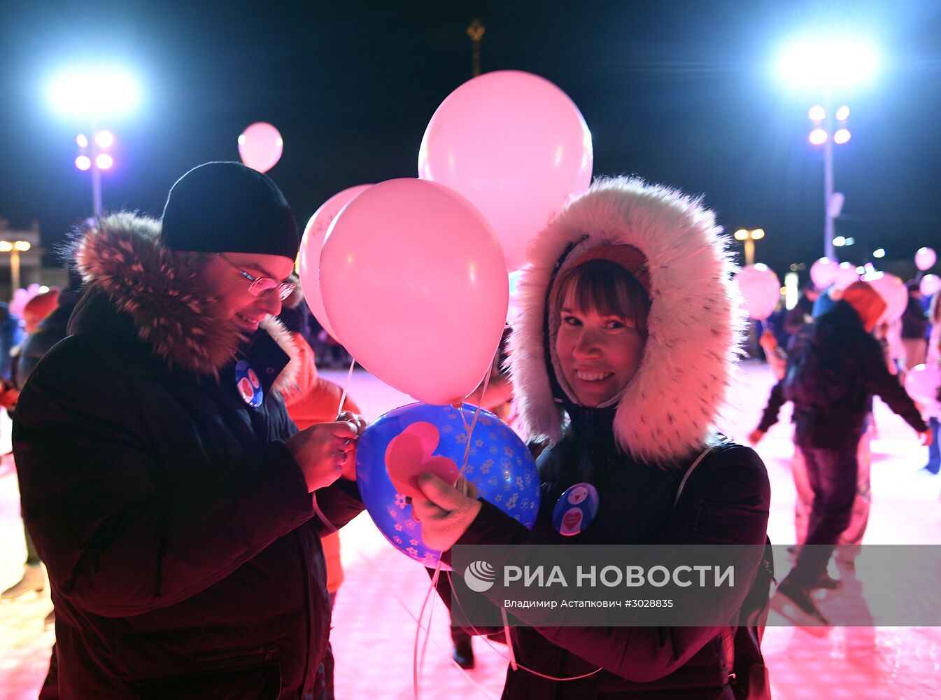 Празднование Дня Всех Влюбленных