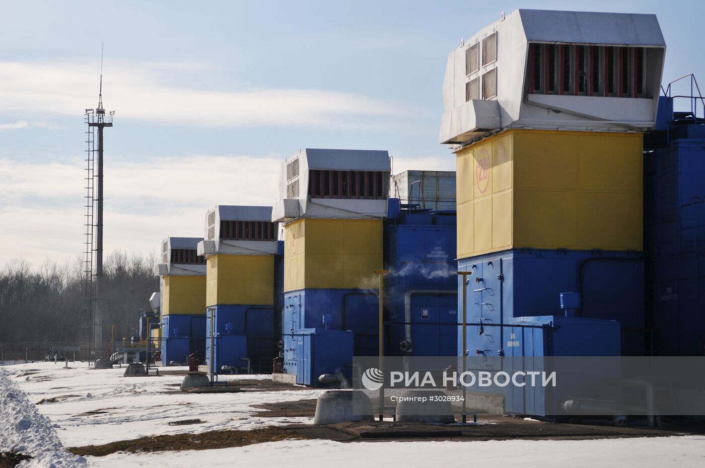 Бильче-Волыцко-Угерское газохранилище на Украине