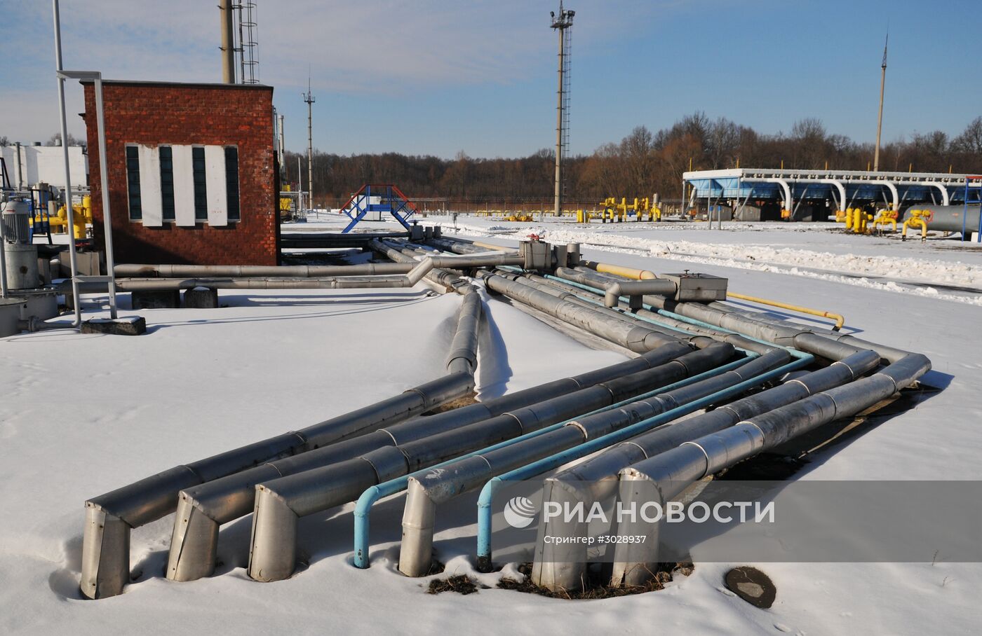 Бильче-Волыцко-Угерское газохранилище на Украине