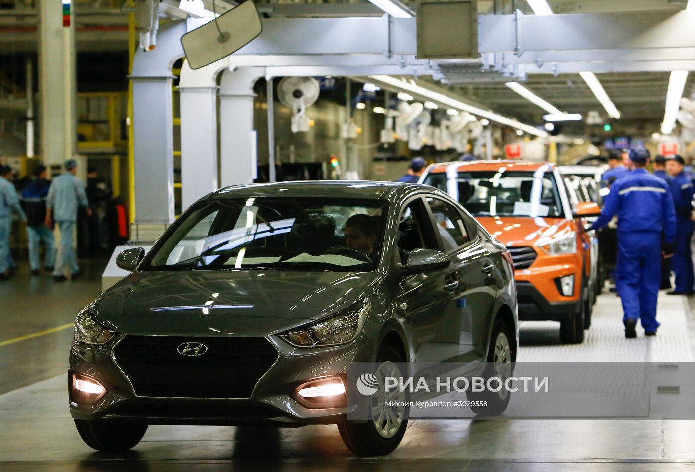 Производство обновленного Hyundai Solaris в Ленинградской области