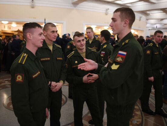 Первое выступление ансамбля имени Александрова в обновленном составе