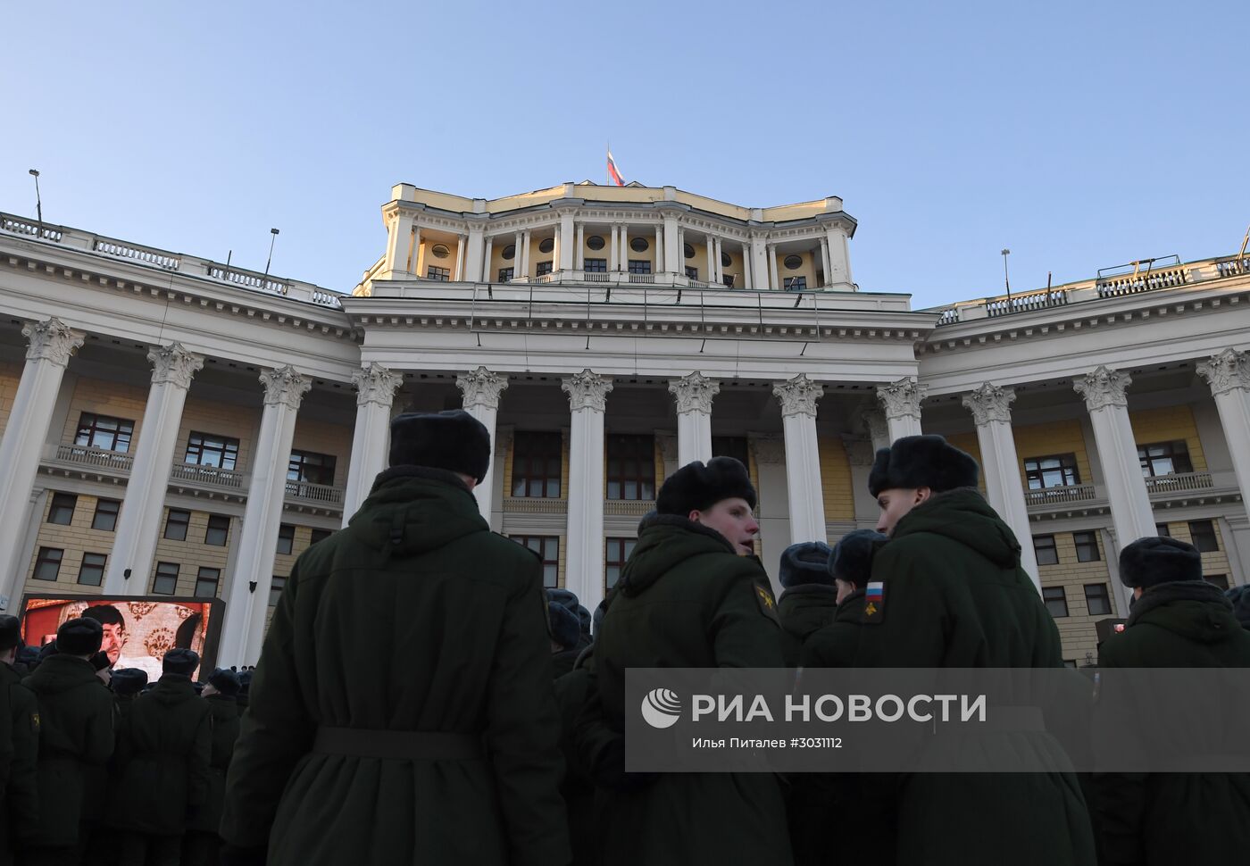 Первое выступление ансамбля имени Александрова в обновленном составе