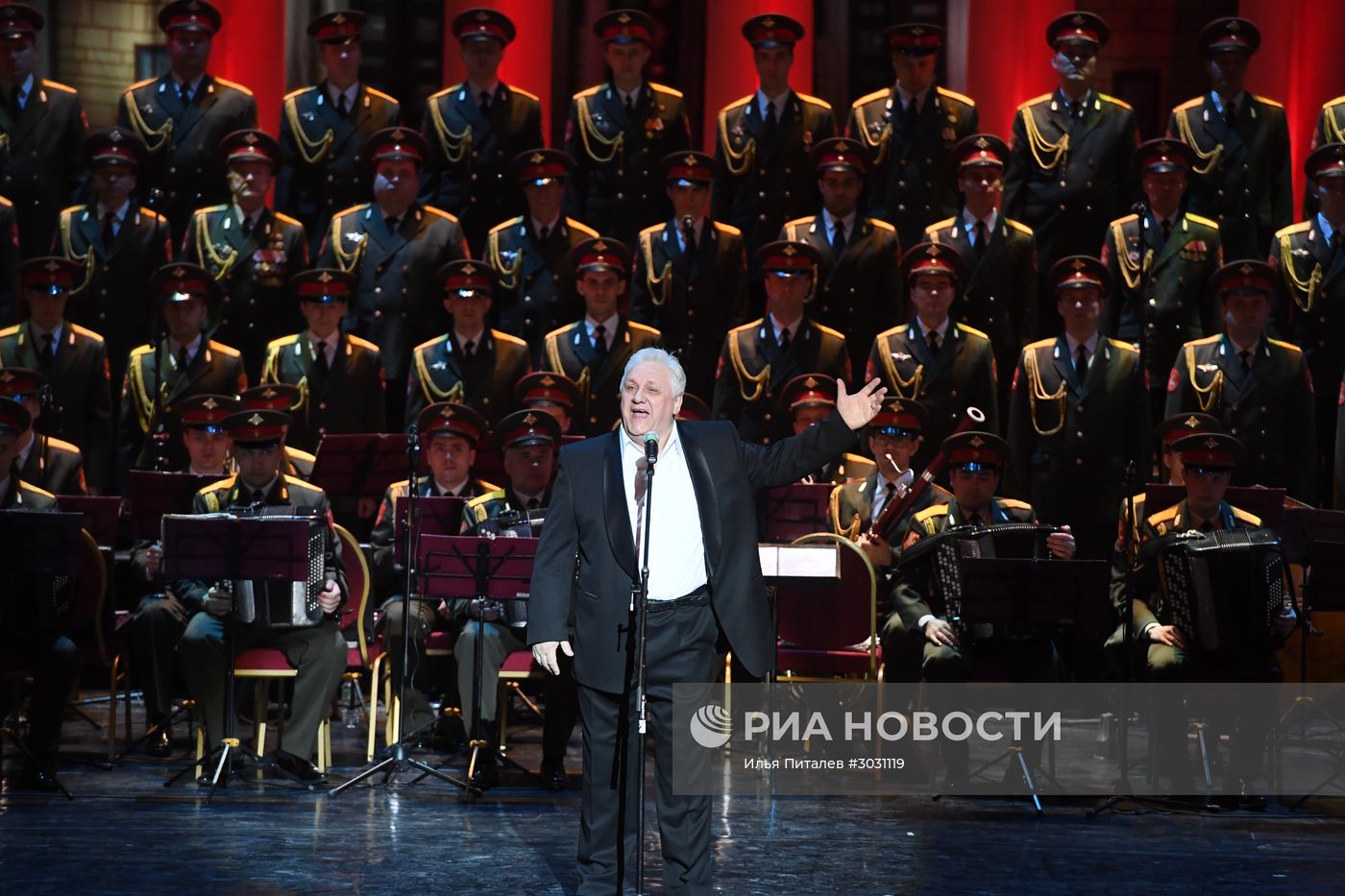 Первое выступление ансамбля имени Александрова в обновленном составе