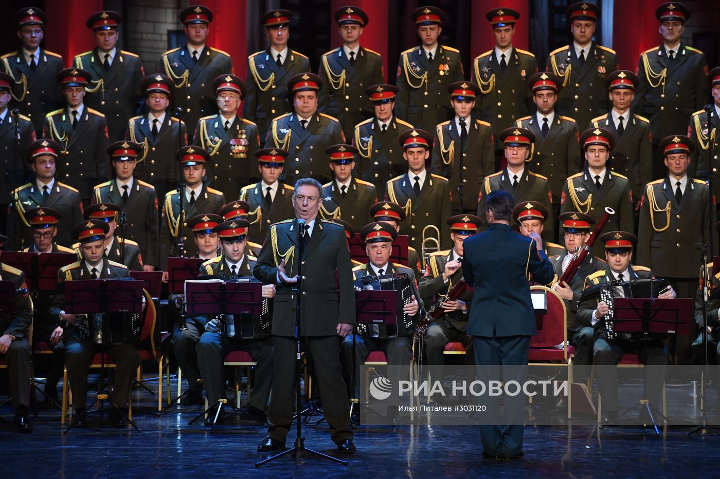 Первое выступление ансамбля имени Александрова в обновленном составе