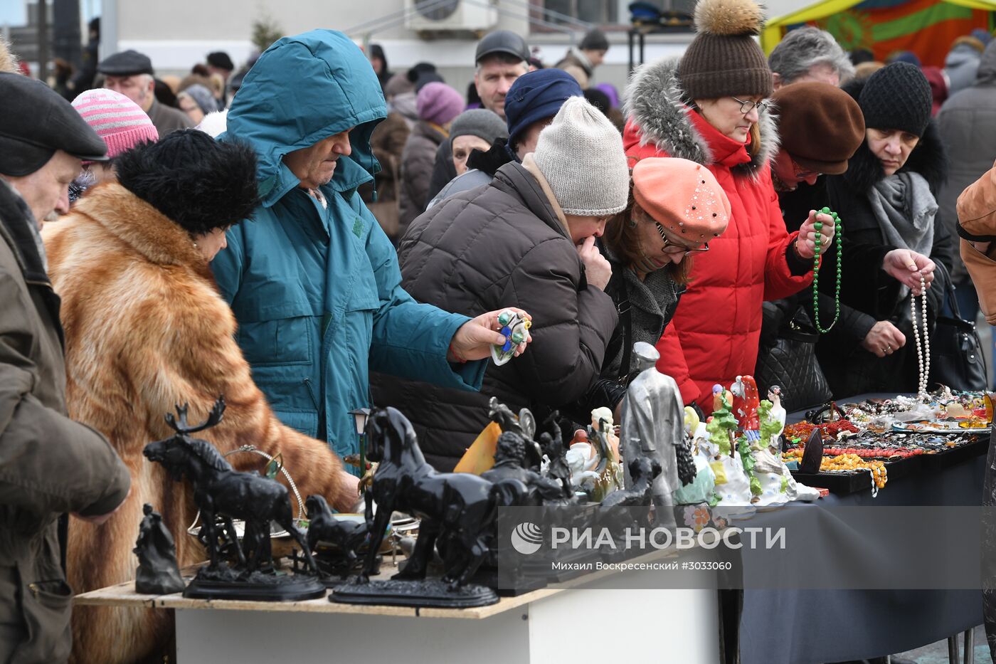 Городской блошиный рынок в Музее Москвы