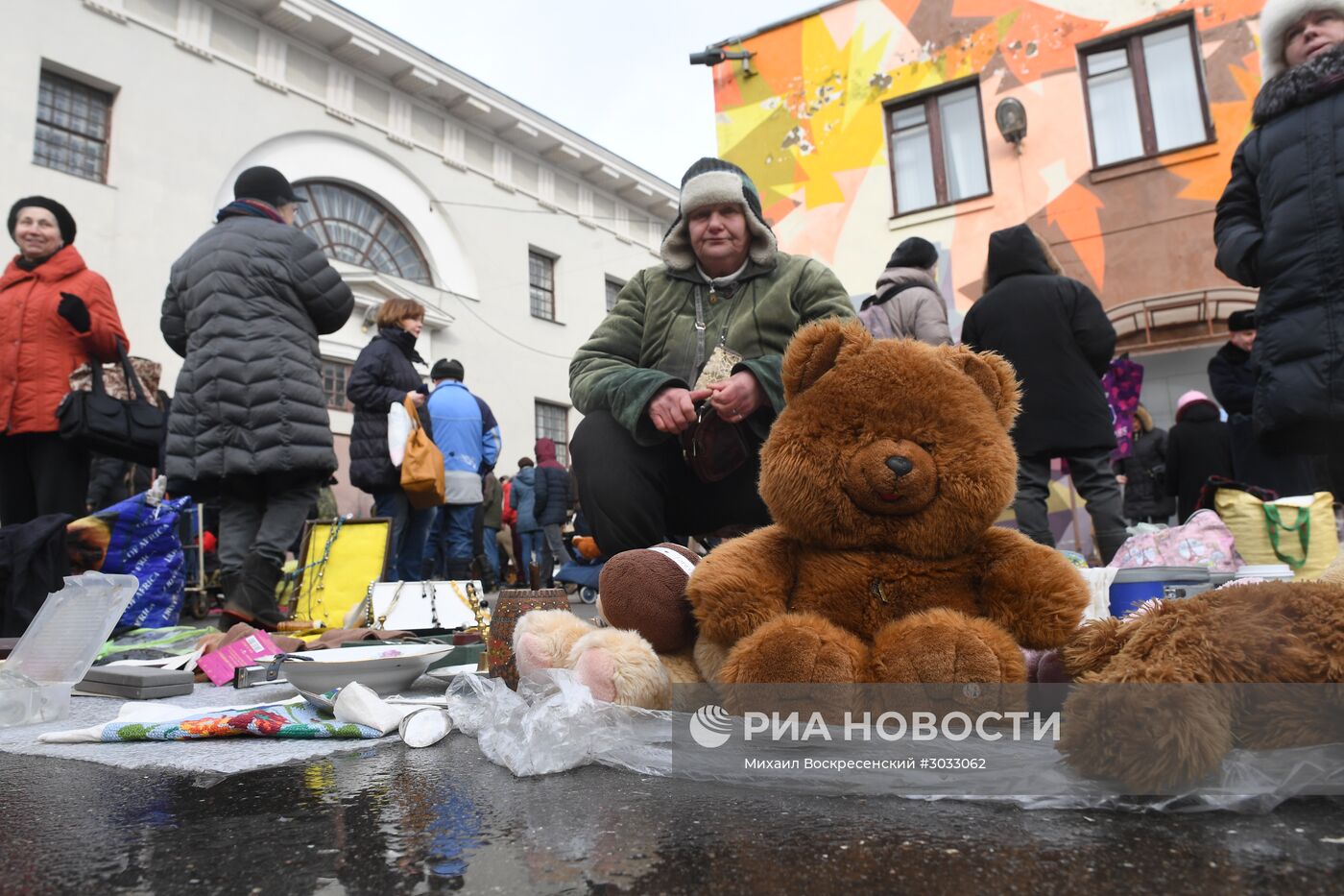 Городской блошиный рынок в Музее Москвы