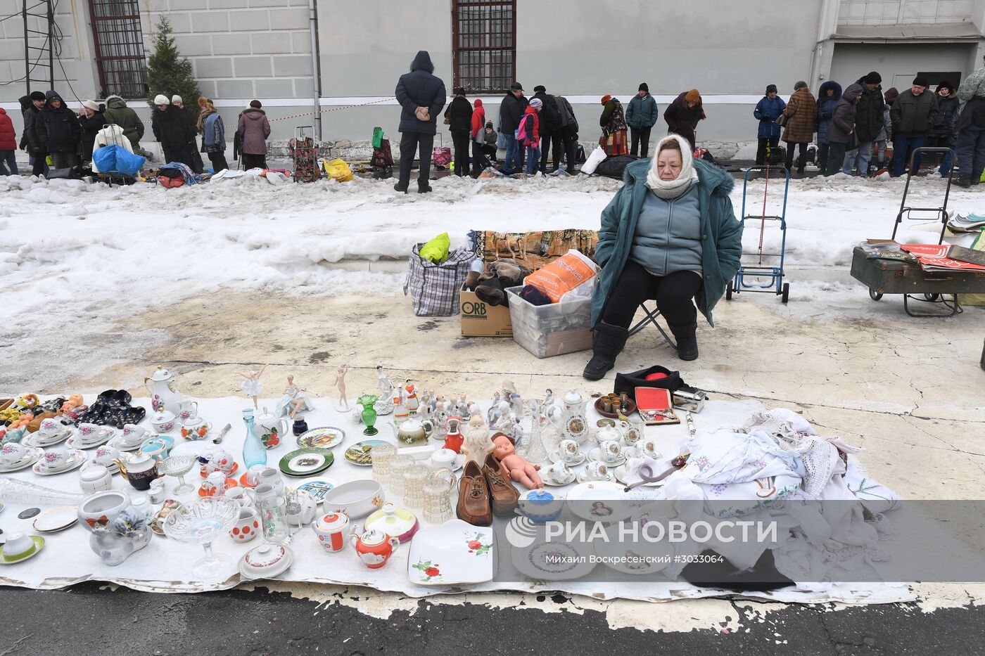 Городской блошиный рынок в Музее Москвы