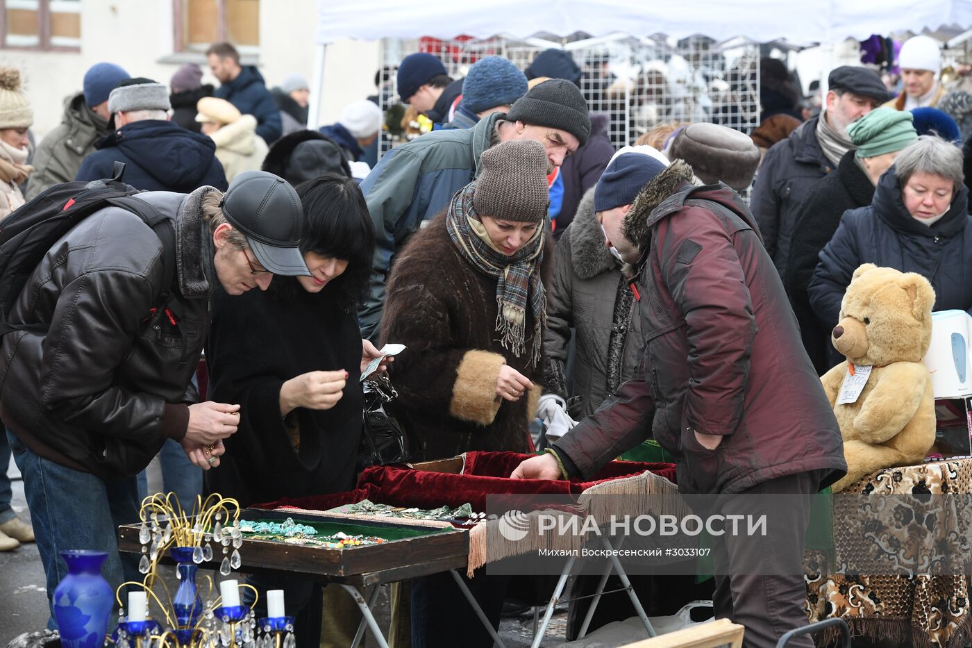 Городской блошиный рынок в Музее Москвы