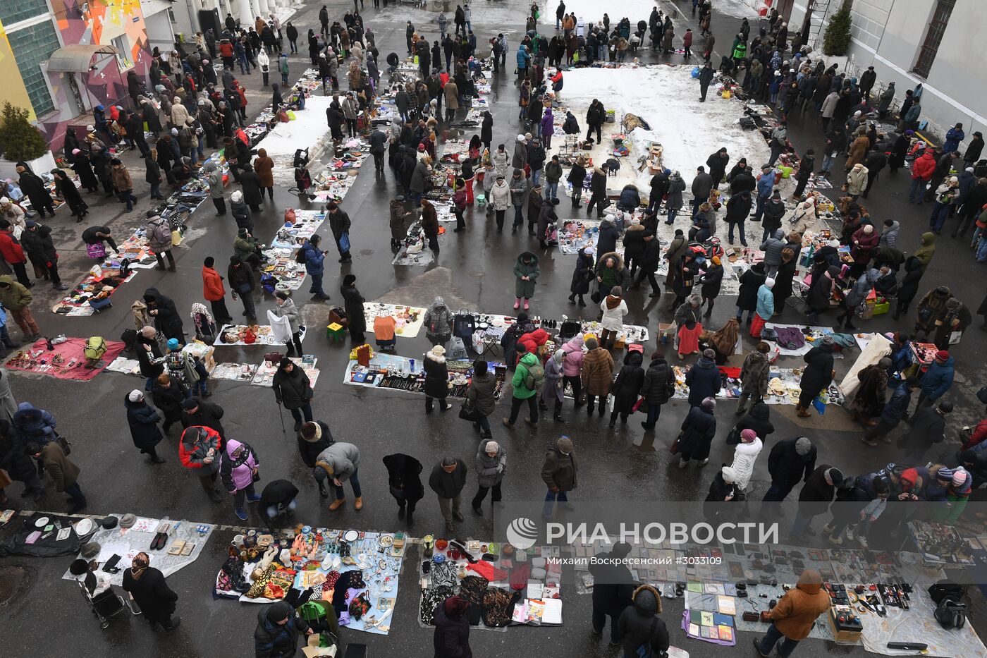 Городской блошиный рынок в Музее Москвы