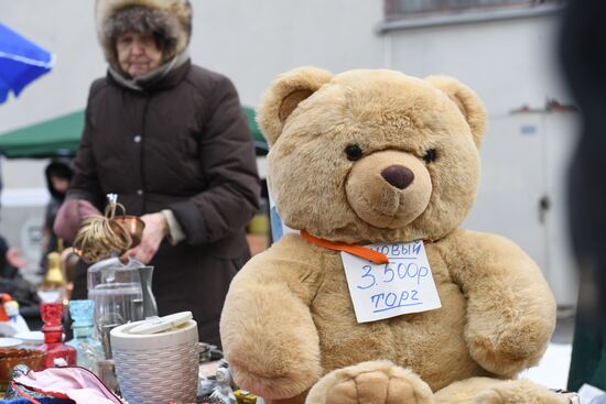 Городской блошиный рынок в Музее Москвы