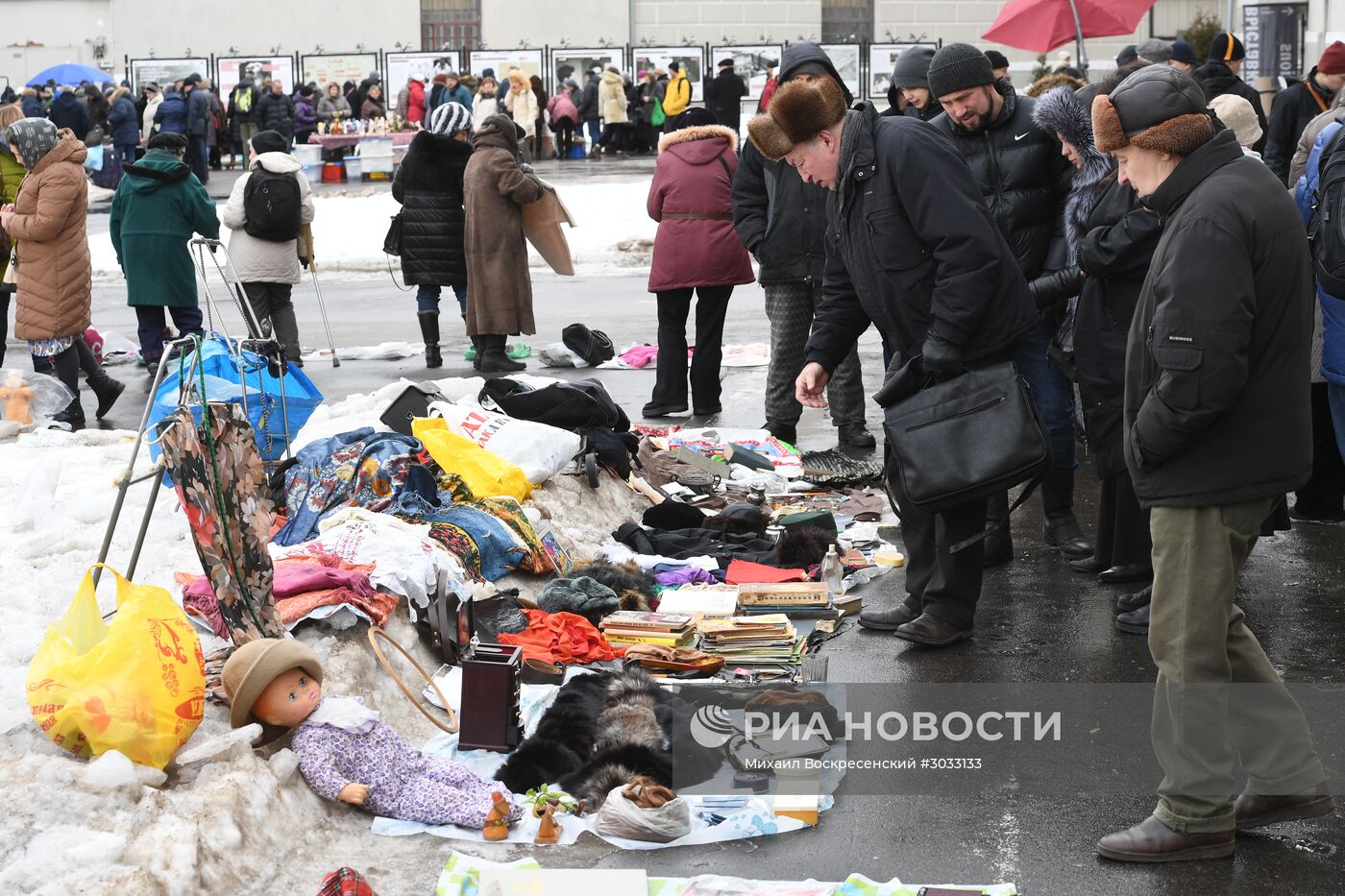 Городской блошиный рынок в Музее Москвы