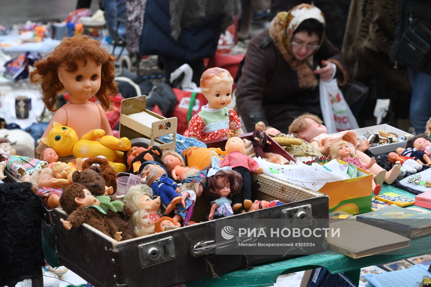 Городской блошиный рынок в Музее Москвы