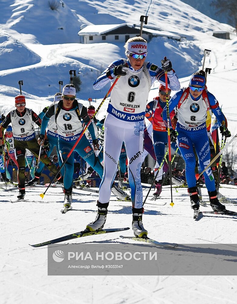 Биатлон. Чемпионат мира. Женщины. Масс-старт