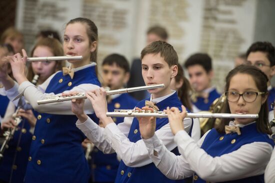 Фестиваль детских духовых оркестров, посвященный Дню защитника Отечества