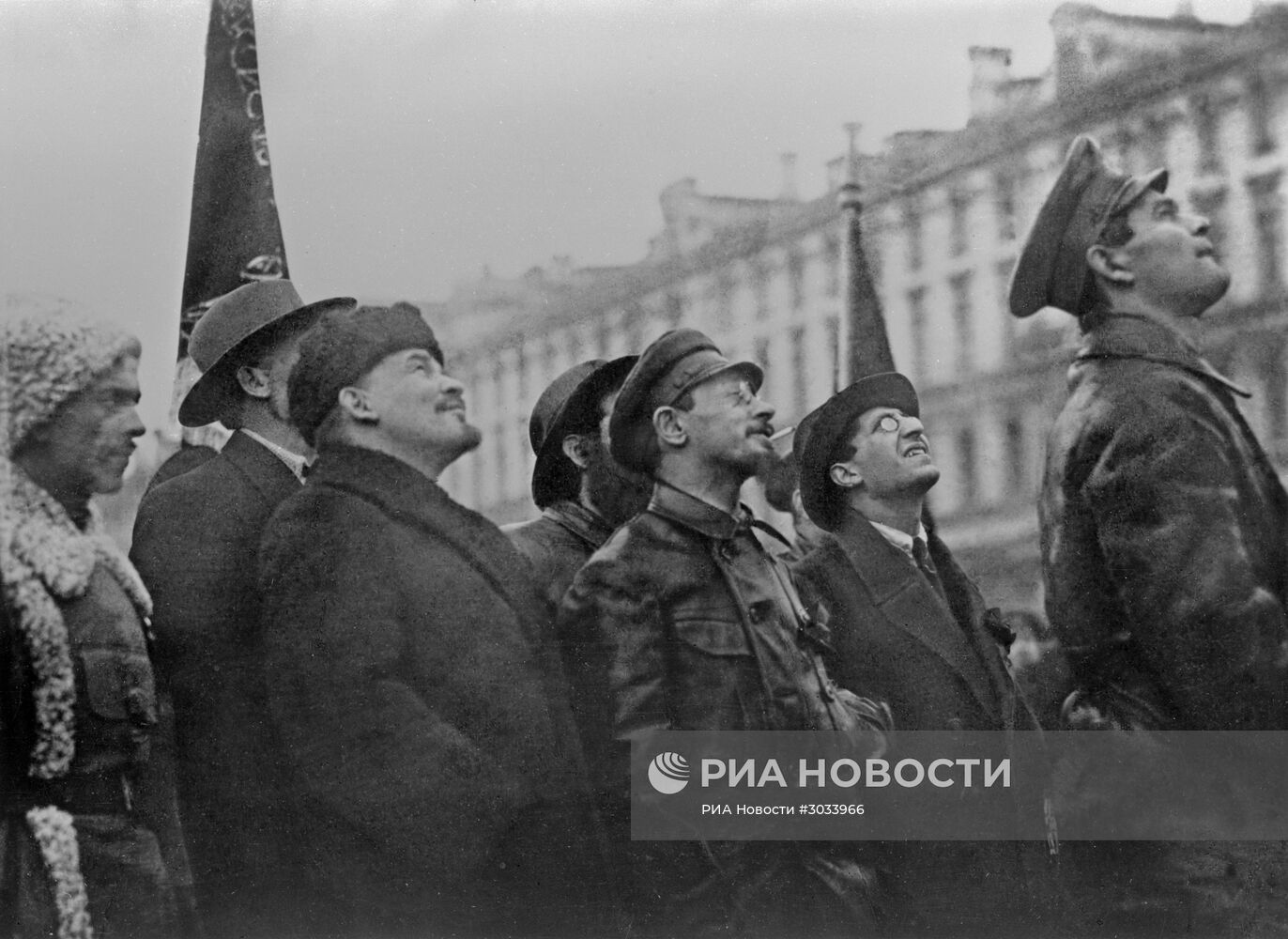 В.И.Ленин и Я.М.Свердлов