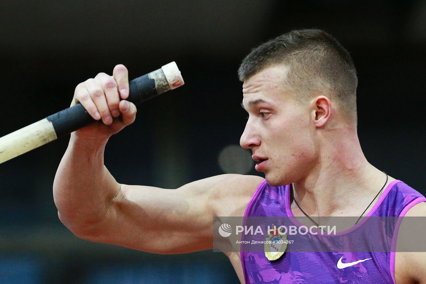 Легкая атлетика. Чемпионат России в помещении. Второй день