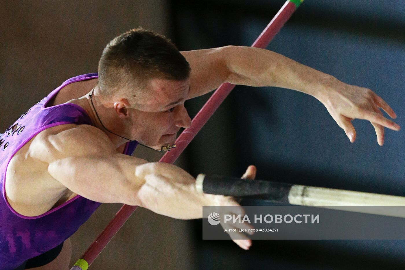 Легкая атлетика. Чемпионат России в помещении. Второй день