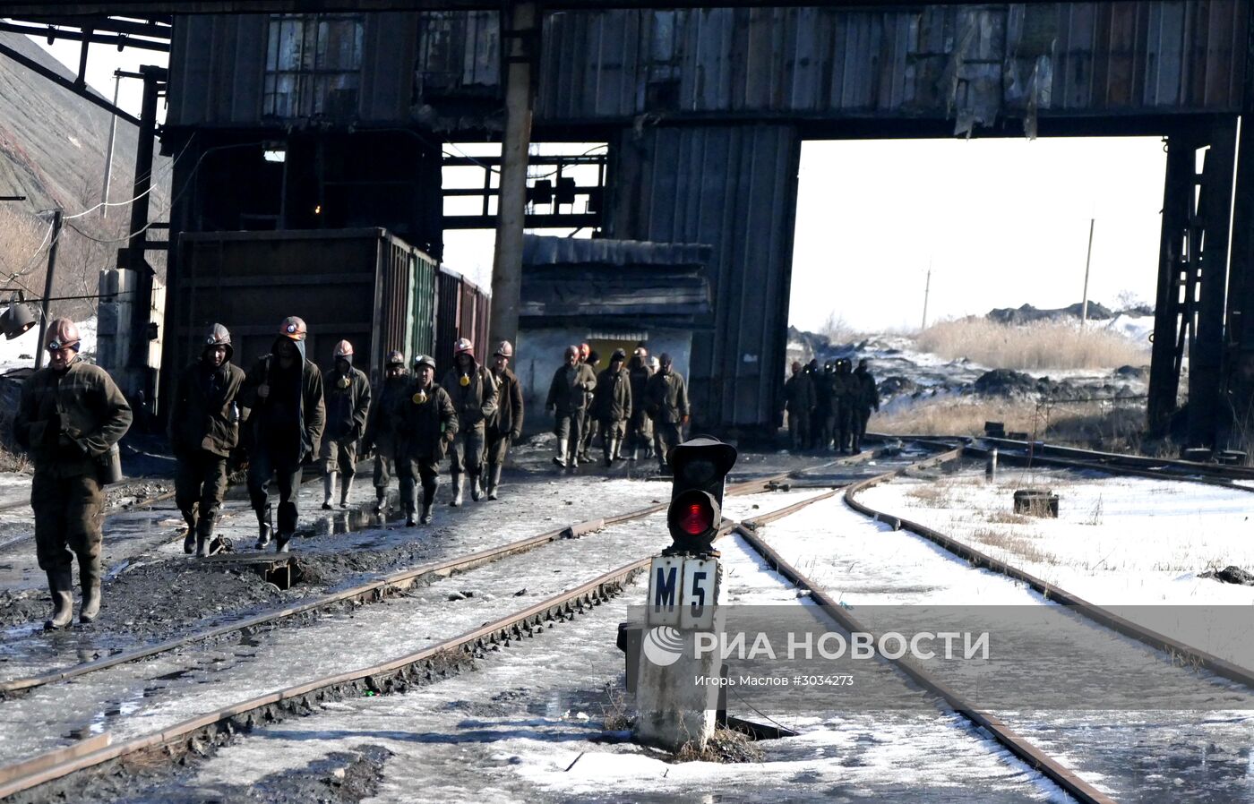 Шахта "Макеевуголь" в Донецкой области