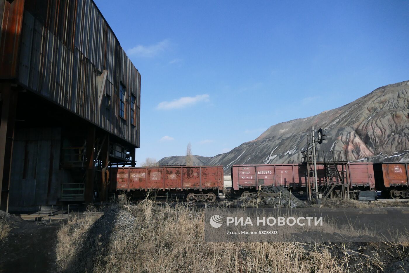 Шахта "Макеевуголь" в Донецкой области