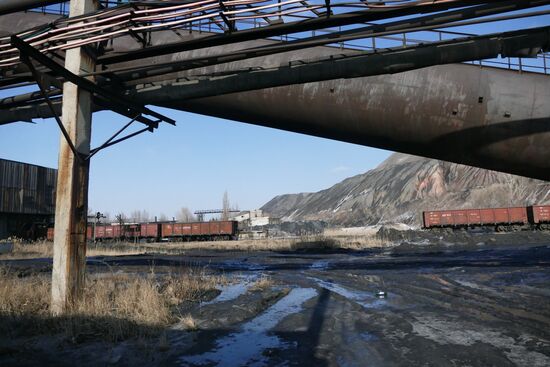 Шахта "Макеевуголь" в Донецкой области