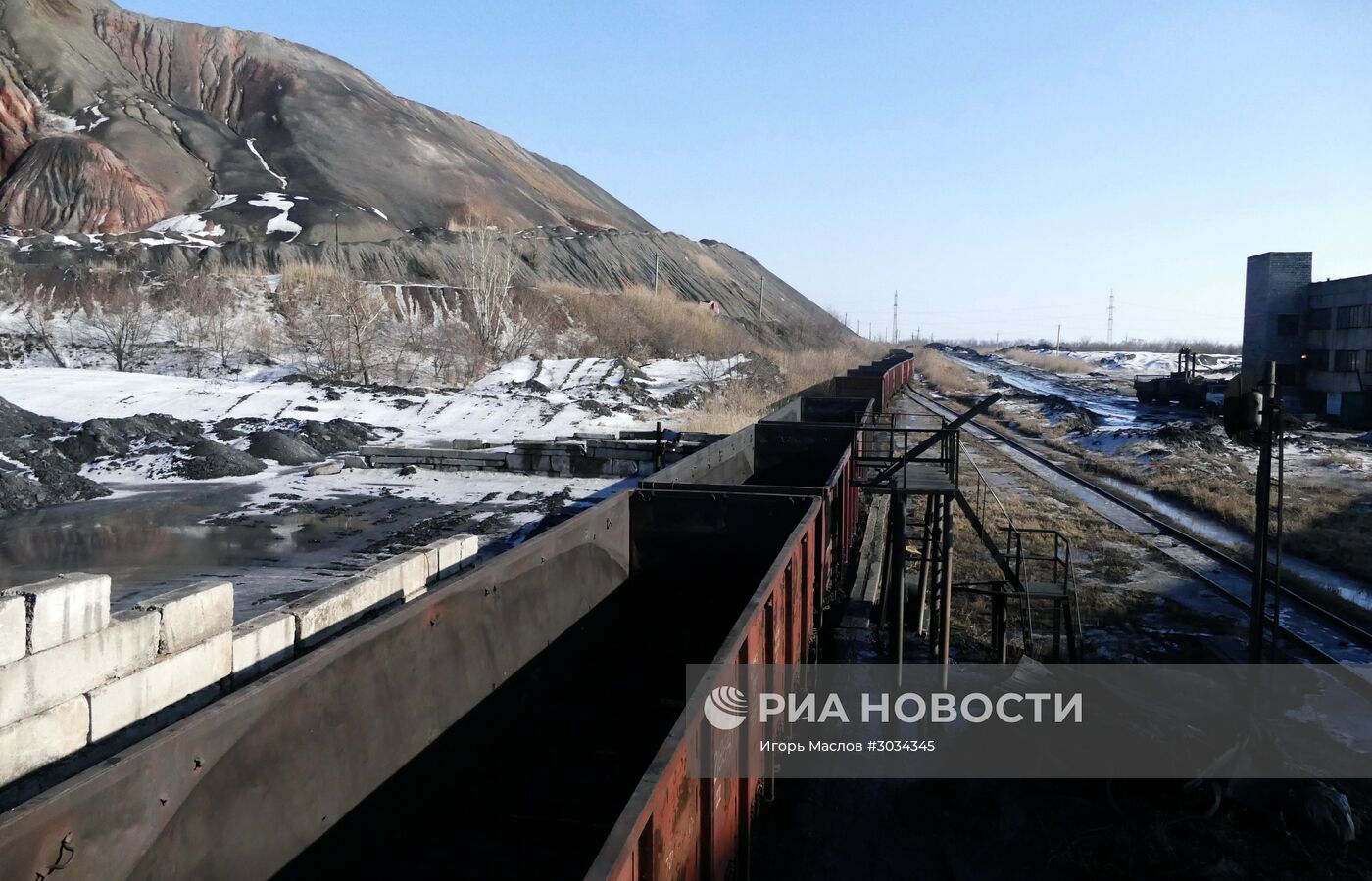 Шахта "Макеевуголь" в Донецкой области