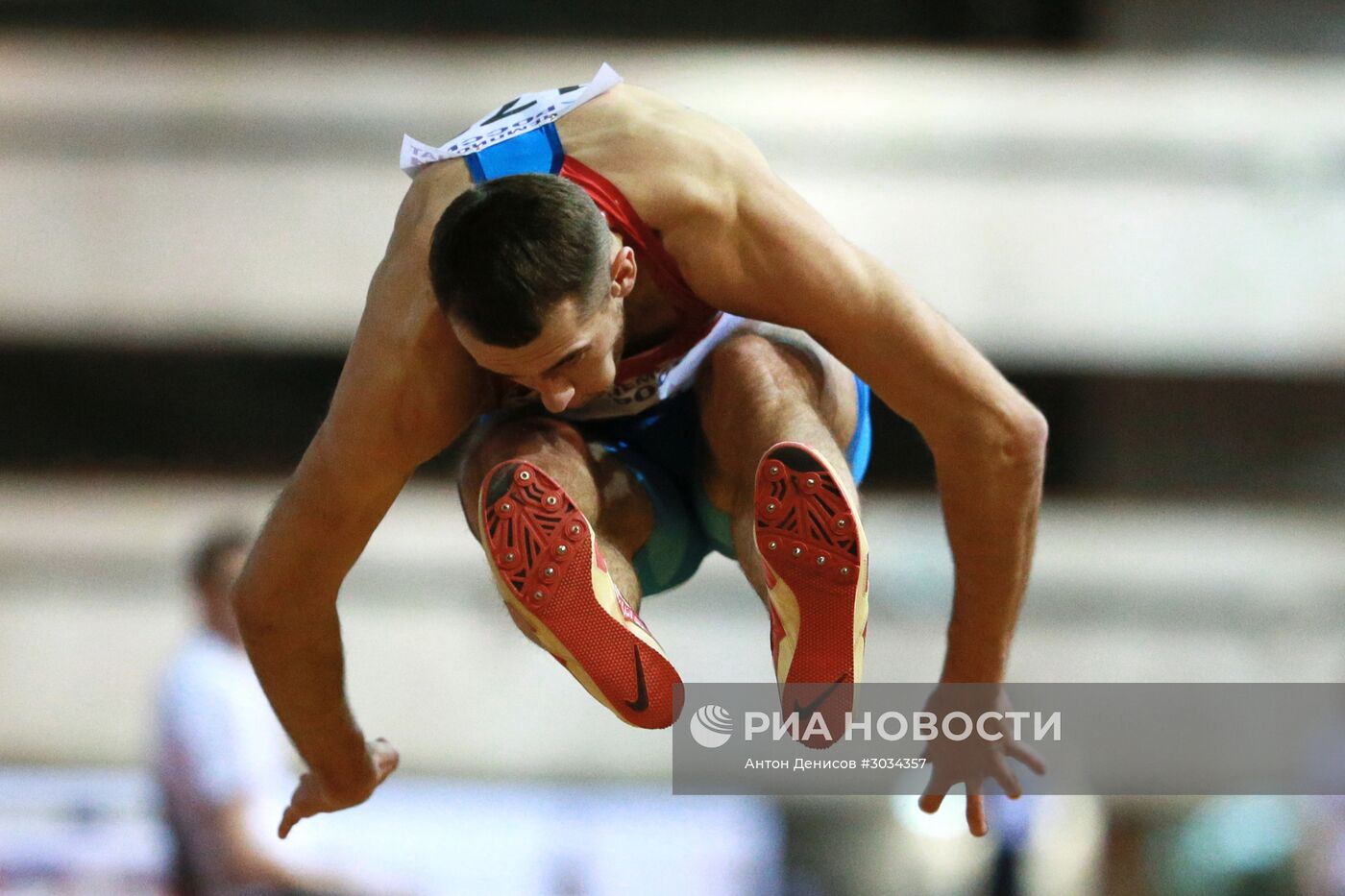 Легкая атлетика. Чемпионат России в помещении. Второй день