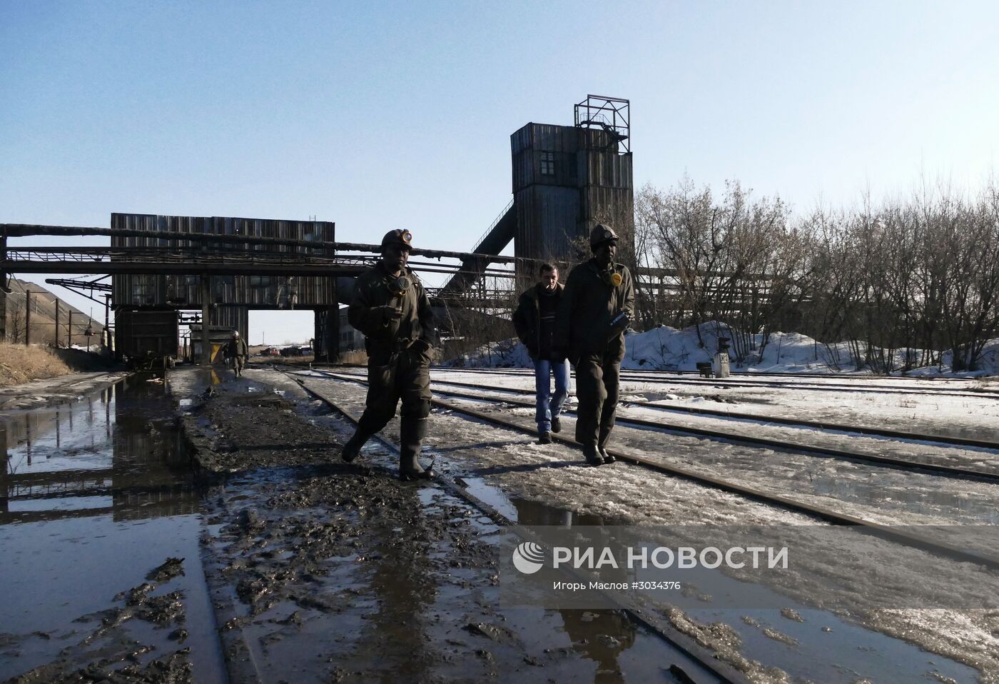 Шахта "Макеевуголь" в Донецкой области