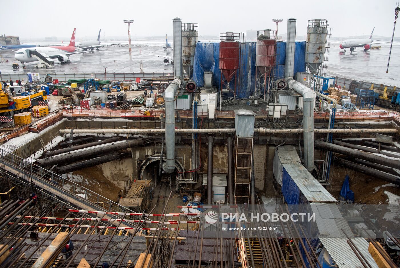 Завершены работы по проходке тоннелей межтерминального перехода в аэропорту Шереметьево