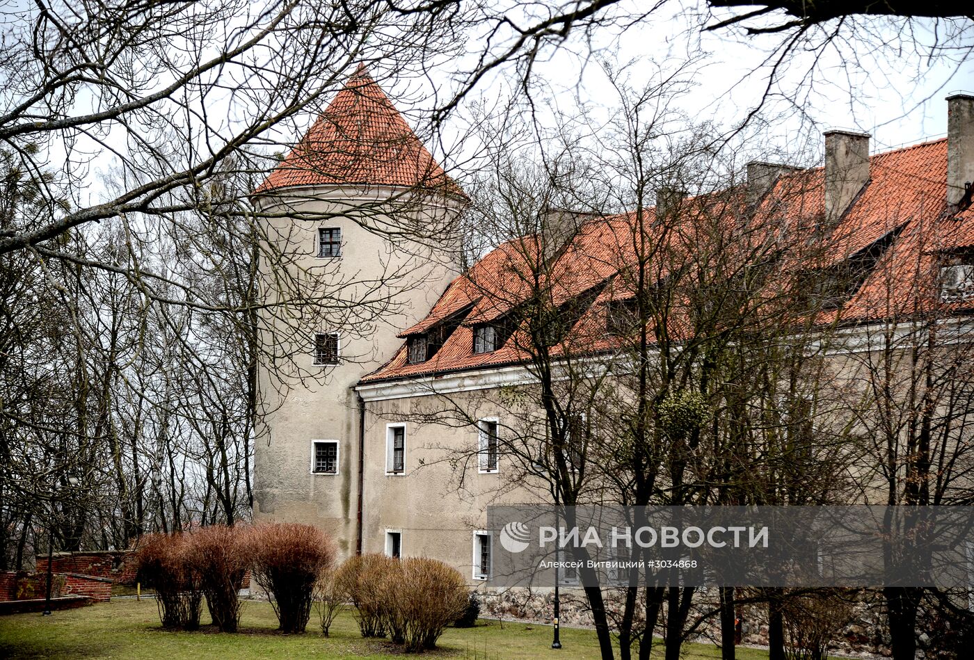 Замок города Пасленк в Польше