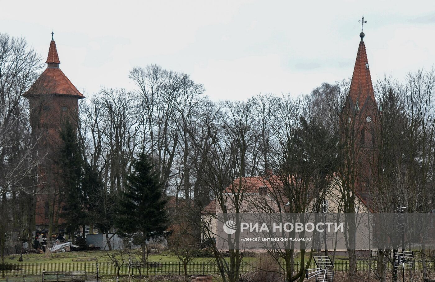 Замок города Пасленк в Польше