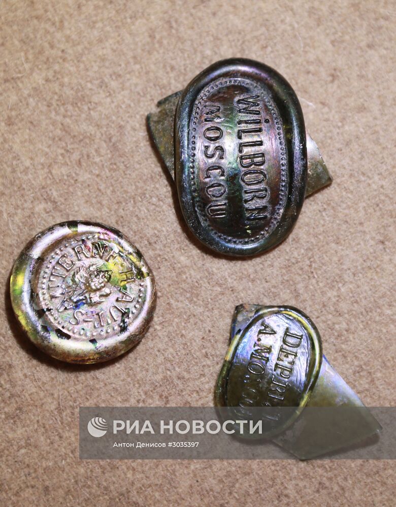 Презентация археологических находок с раскопок на Берсеневской набережной в Москве