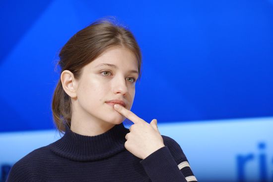 П/к съемочной группы и актеров фильма "О любви