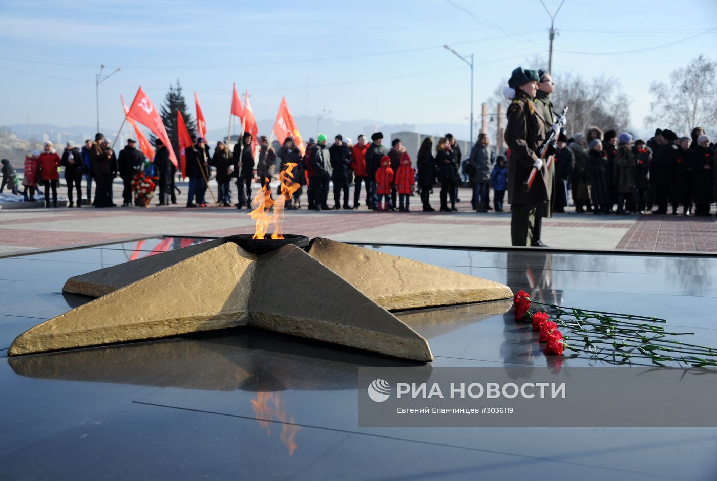 День защитника Отечества в городах России