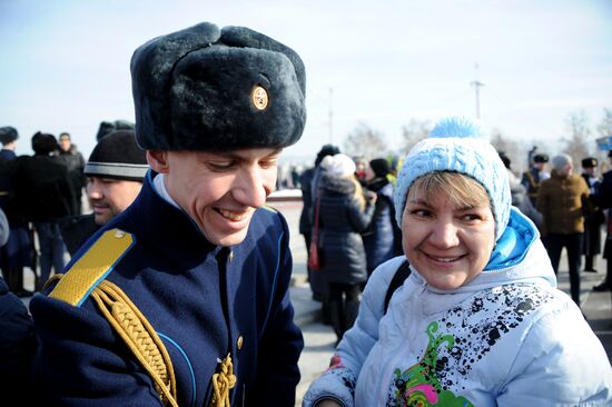 День защитника Отечества в городах России